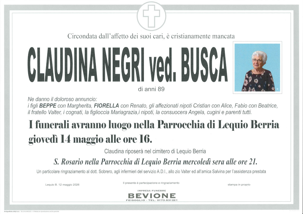 Claudina Negri Busca